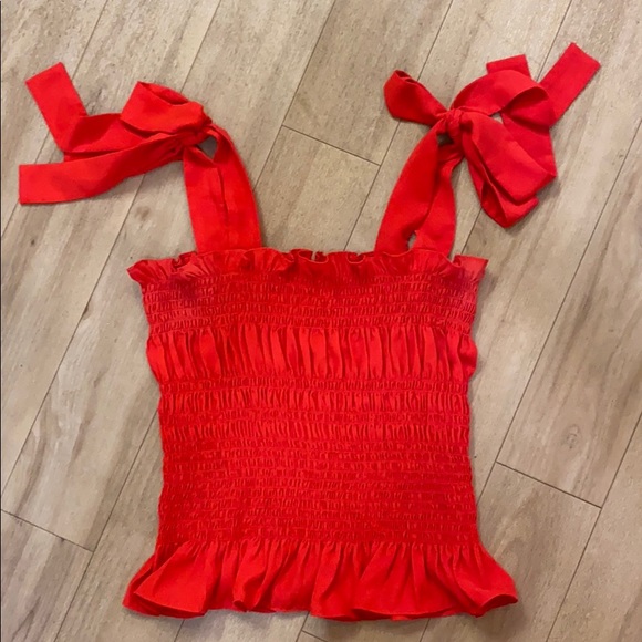 Amanda Uprichard Tops - Amanda Uprichard smocked tank